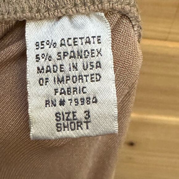 Chicos Travelers Size 3/XL Short Anti Wrinkle Slinky High Rise Pull On Pants - Picture 8 of 8